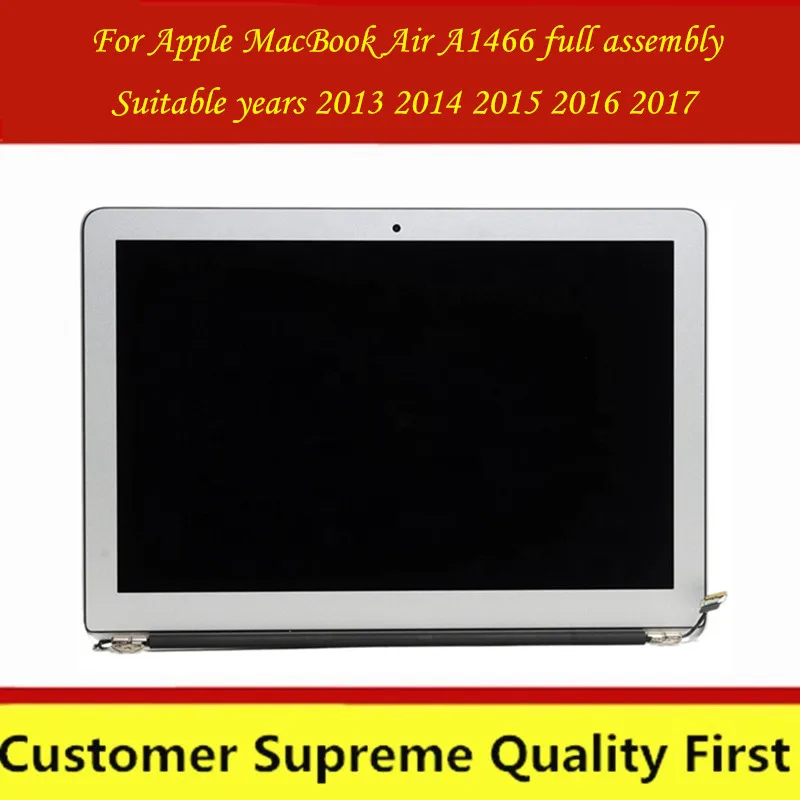 ЖК-дисплей с ЖК-дисплеем в сборе для Apple MacBook Air 13 &quotA1466 2013 2014 2015 2016 2017 MD760 MJVE2