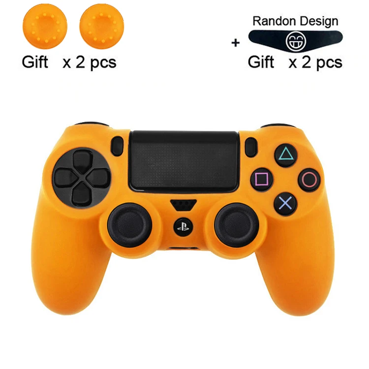 Мягкий силиконовый гелевый резиновый чехол для SONY Playstation 4 PS4, защитный чехол для контроллера PS4 Pro Slim Gamepad