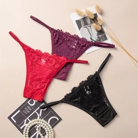women underwear sexy lace g string thong panties comfortable t back intimate lingerie female fashion flowers low waist thong