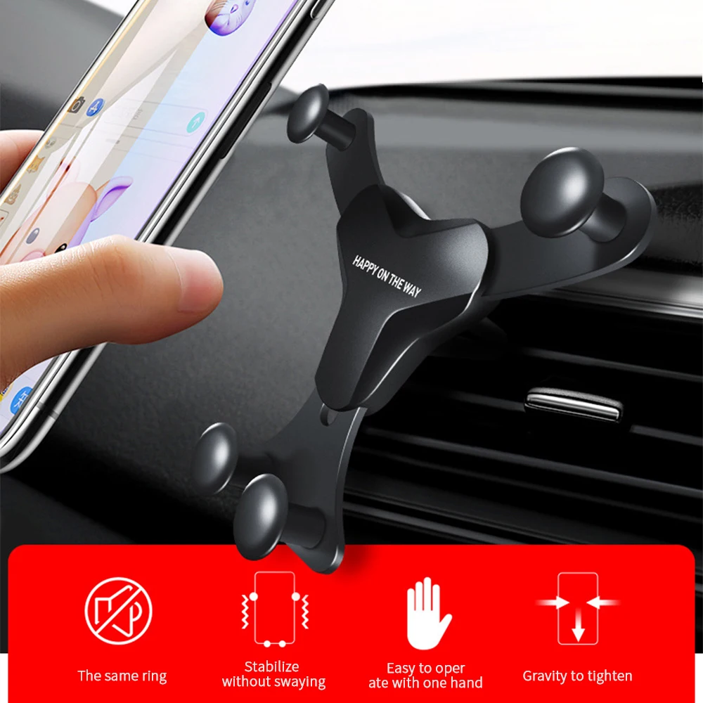Автомобильный держатель для телефона Гравитационный смартфона крепление на