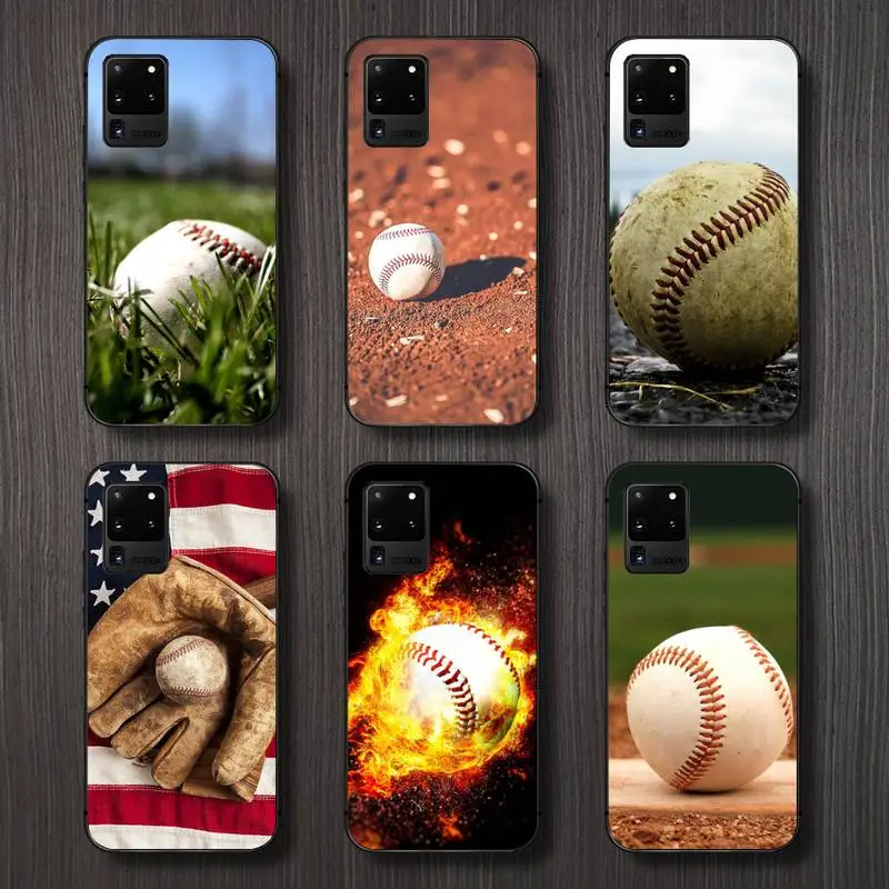 

baseball base ball sports Phone Case For Samsung galaxy A S note 10 12 20 32 40 50 51 52 70 71 72 21 fe s ultra plus