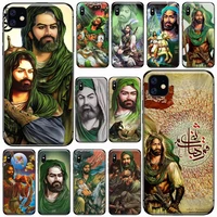 islam shia imam ali iraq arabic phone cases for iphone 11 12 pro xs max 8 7 6 6s plus x 5s se 2020 xr luxury brand shell funda