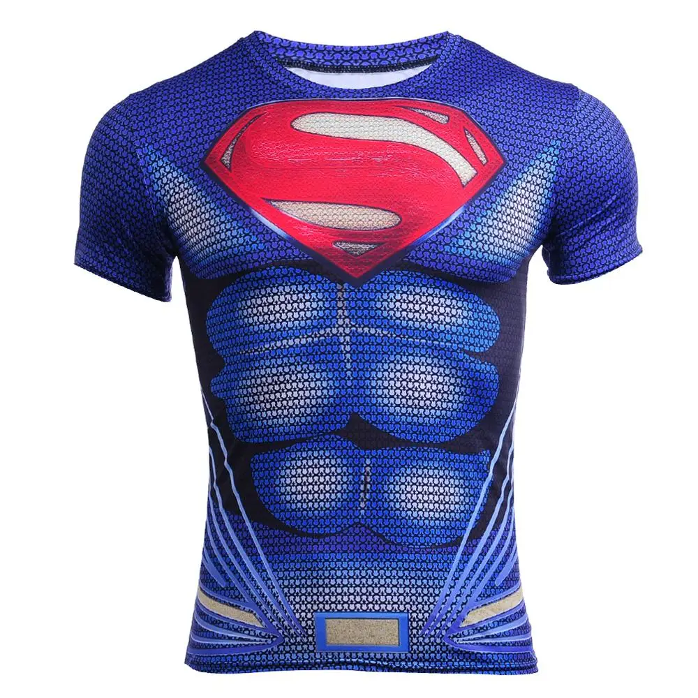 Бэтмен против Супермена футболка 3D Печатные Футболки Мужские рукава Новый