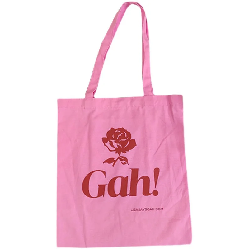 

Student Bag Girls Bag 2021 Summer New Canvas Bag Shopping Bag Computer Bag Large Capacity Simple Shoulder Bag Casual Handbag
