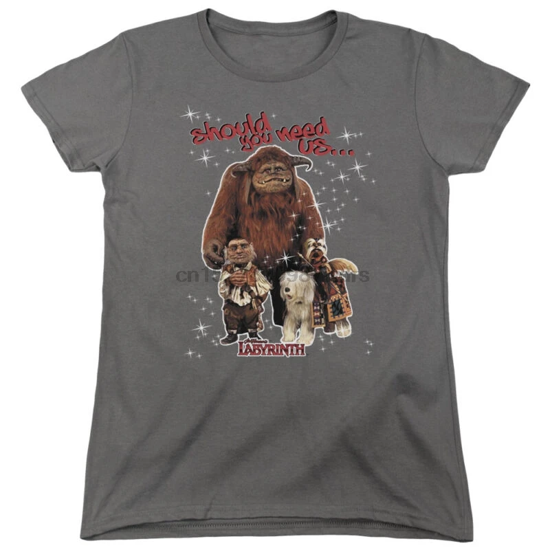 Лабиринт фильма если вам нужна американская Лицензированная женская футболка