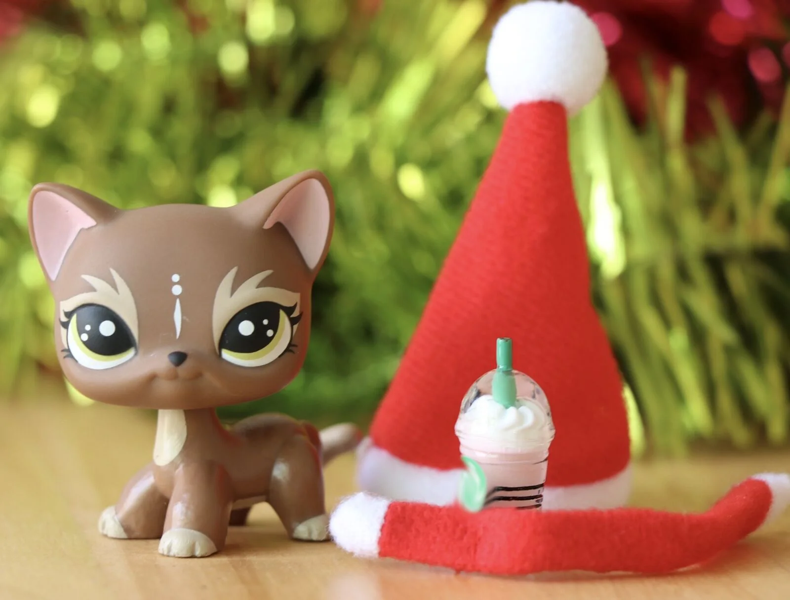 Кошачья короткая шерстяная шляпа для домашних животных|Игровые фигурки и