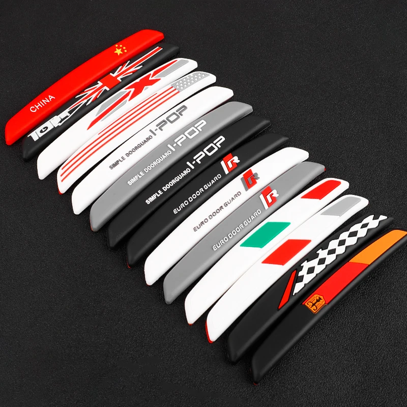 Уплотненные и удлиненные дверные зеркала 6 шт. противоударные полоски наклейки