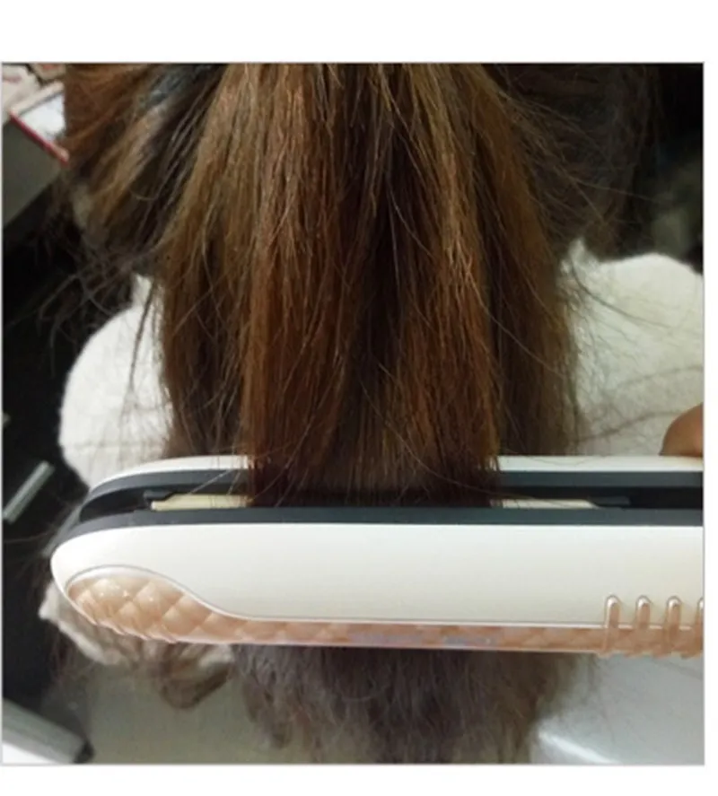 Профессиональный утюжок для волос из нано титана 450F выпрямитель с быстрой