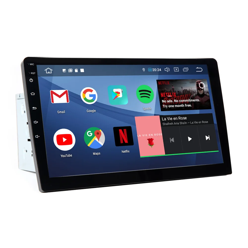 Автомобильная мультимедиа система плеер на Android 10 1 с GPS экраном 9 0 дюйма