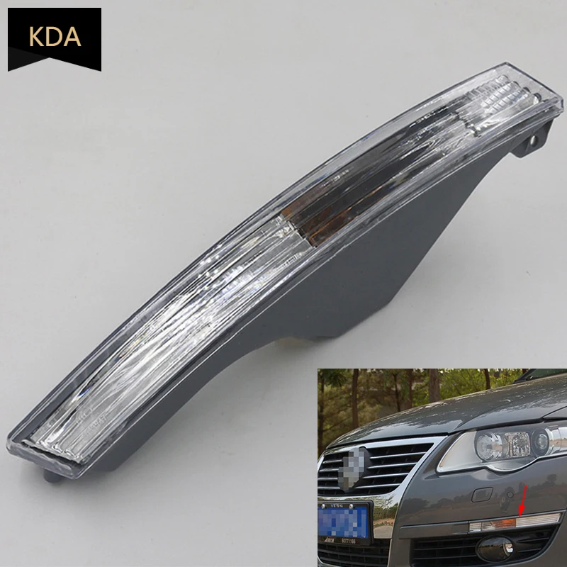 

Auto Front Left Right Bumper Turn Signal Light Cover For VW PASSAT B6 2006 2007 2008 2009 2010 20011 3C0953041E 3C0953042E