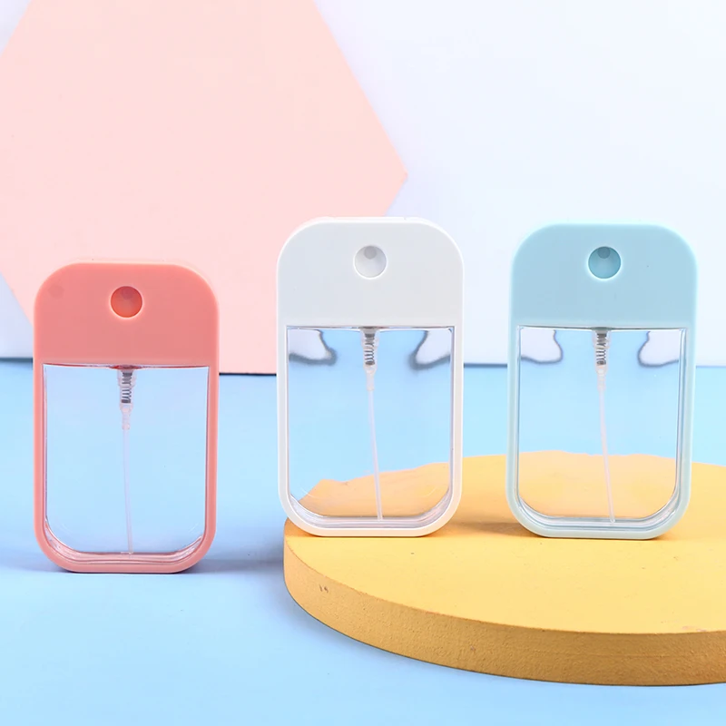 

1PC Portable Transparent Spray Bottle High Pressure Fine Mist Spray Bottle Alcohol Disinfectant Spray bottle 45ml