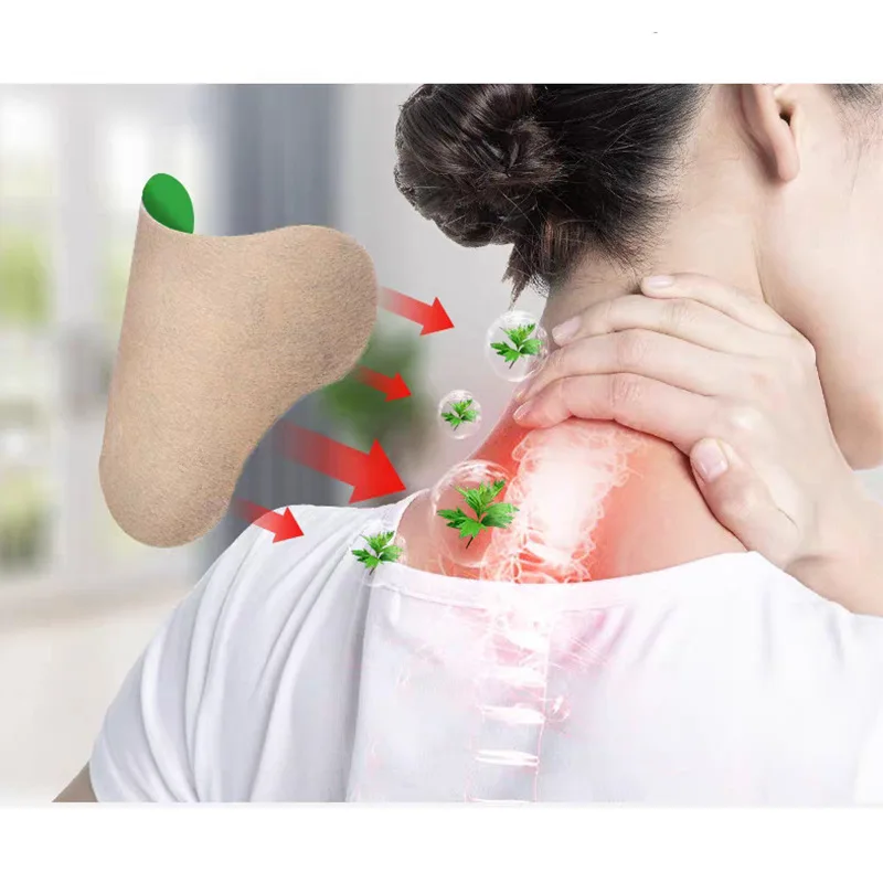 

6/12/24pcs Neck Patch Joint Cervical Spondylosis Body Pain Relief Sticker Rheumatoid Arthritis Wormwood Medical Plaster