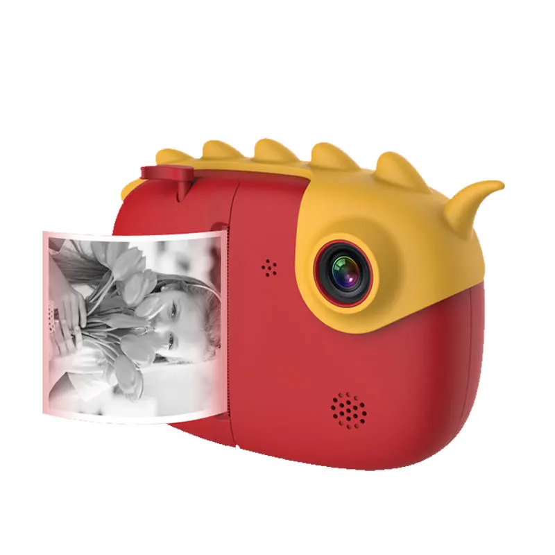 Мини камера для мгновенной печати 3 0 дюймовый IPS сенсорный экран мультяшная