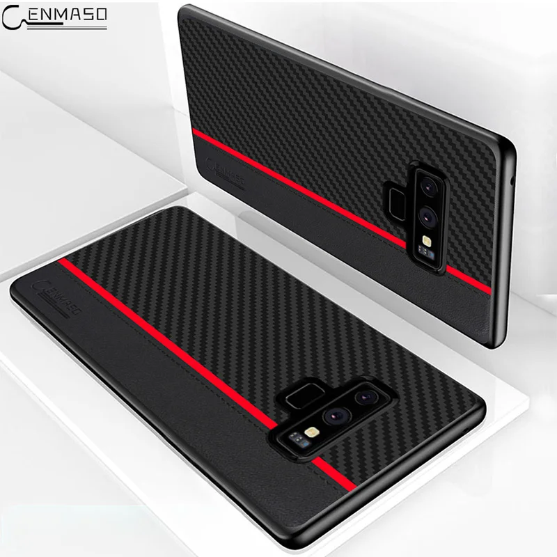 Для samsung Note 9 чехол CENMASO Fiber защитный чехол для samsung Galaxy S11 S8 S9 S10 5G Plus S10e Note 9 10 Plus чехол