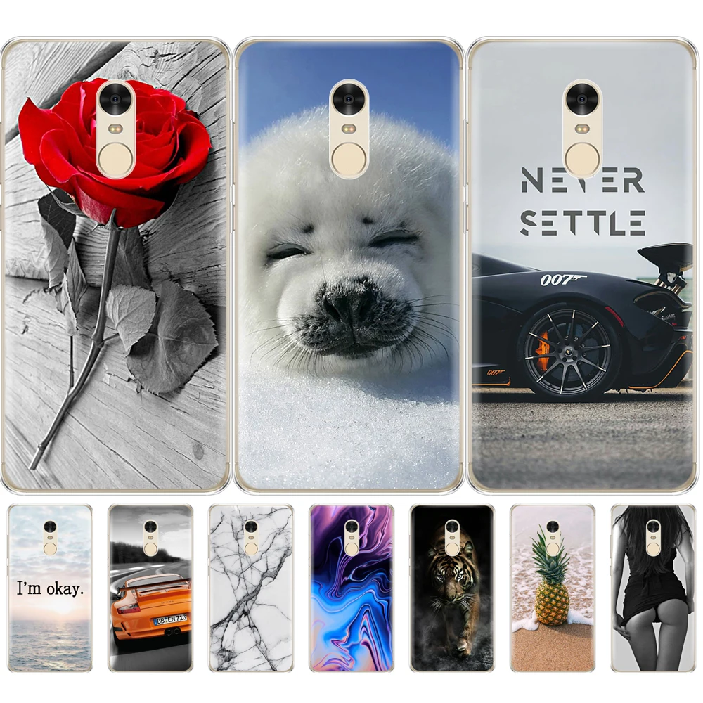 Чехол для смартфона силиконовый разные цвета Xiaomi Redmi Note 4 4X Pro | Мобильные телефоны
