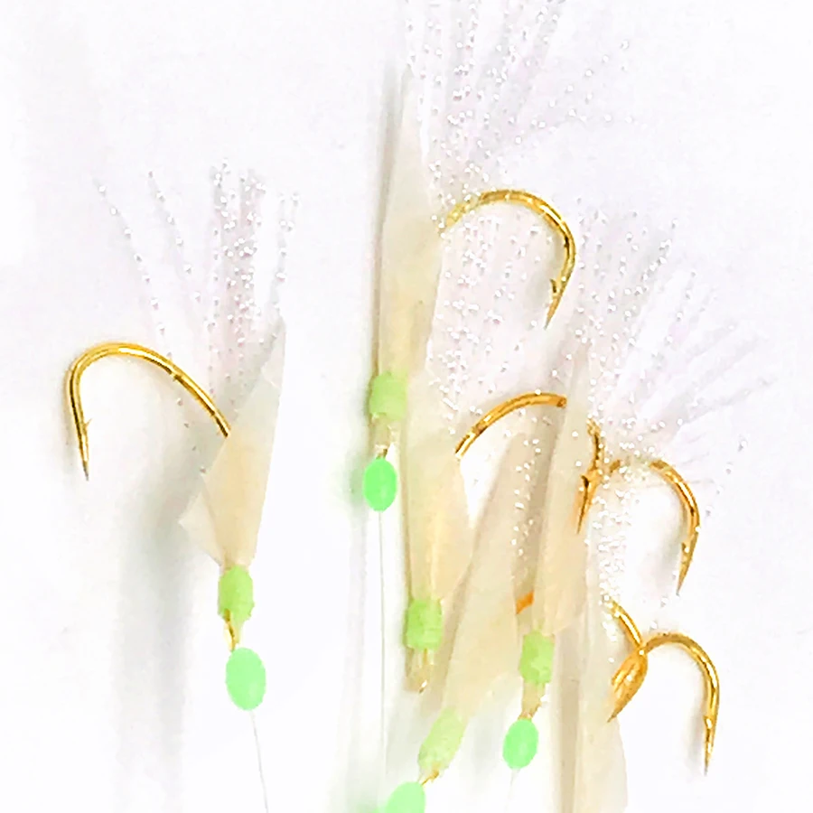 Вертлюжная приманка с крючком для рыболовных аксессуаров рыболовные снасти Sabiki