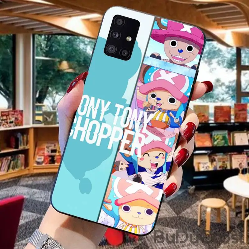 

Riccu Anime One Piece Luffy Tony Chopper Phone Case For Samsung Galaxy A21S A01 A11 A31 A81 A10 A20E A30 A40 A50 A70 A80 A71 A51