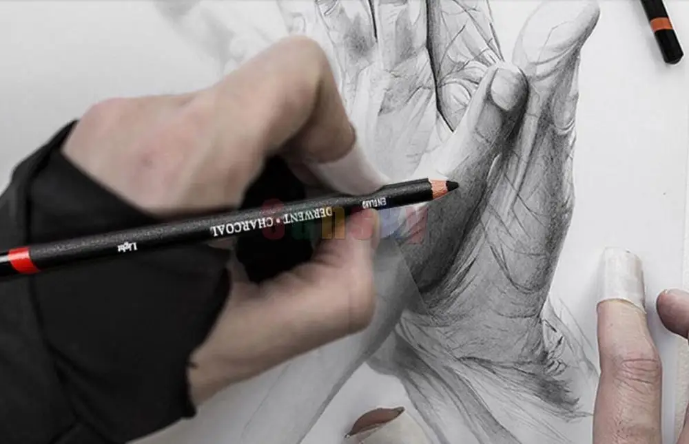 6 шт./компл. карандаш для набросков с древесным углем lapis de cor принадлежности