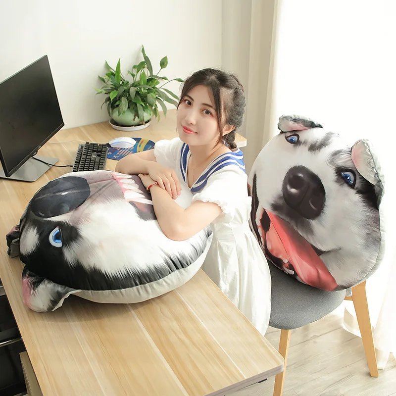 Подушки бойфренда Хаски забавная подушка короткая плюшевая кукла игрушка супер