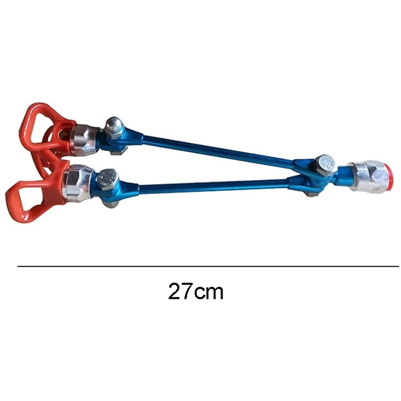 

Airless Spraying Machine Accessories Double Nozzle Nozzle Adjustable Spraying Angle Width Spraying Tool