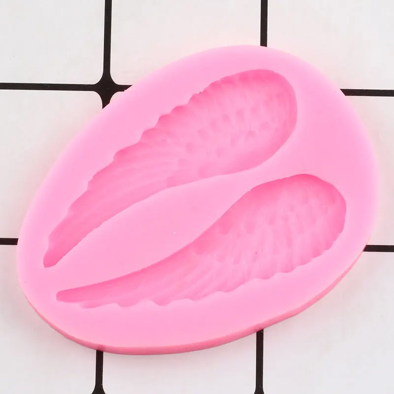 Сделай сам с крыльями ангела силиконовые формы свадебные Топпинг для кексов