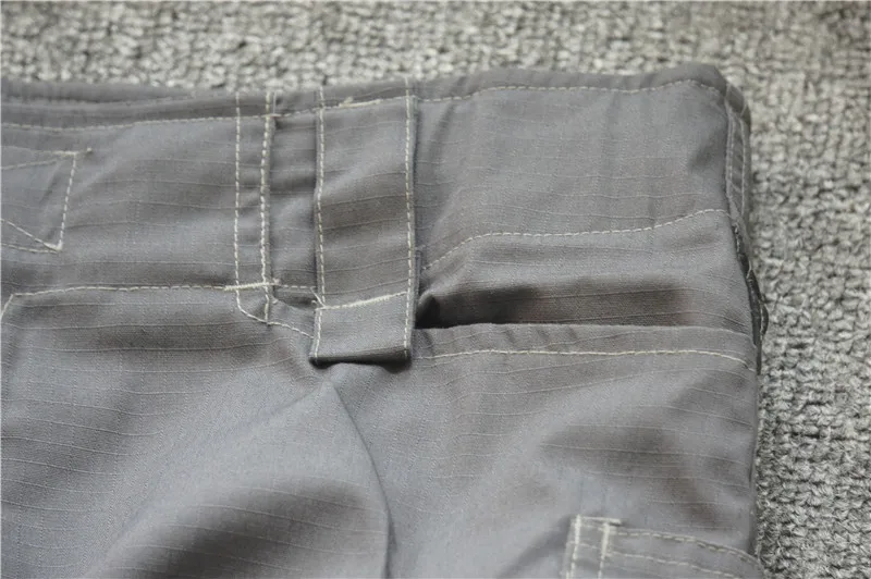 Уличные спортивные брюки G3 WG с наколенниками дымчато-серые