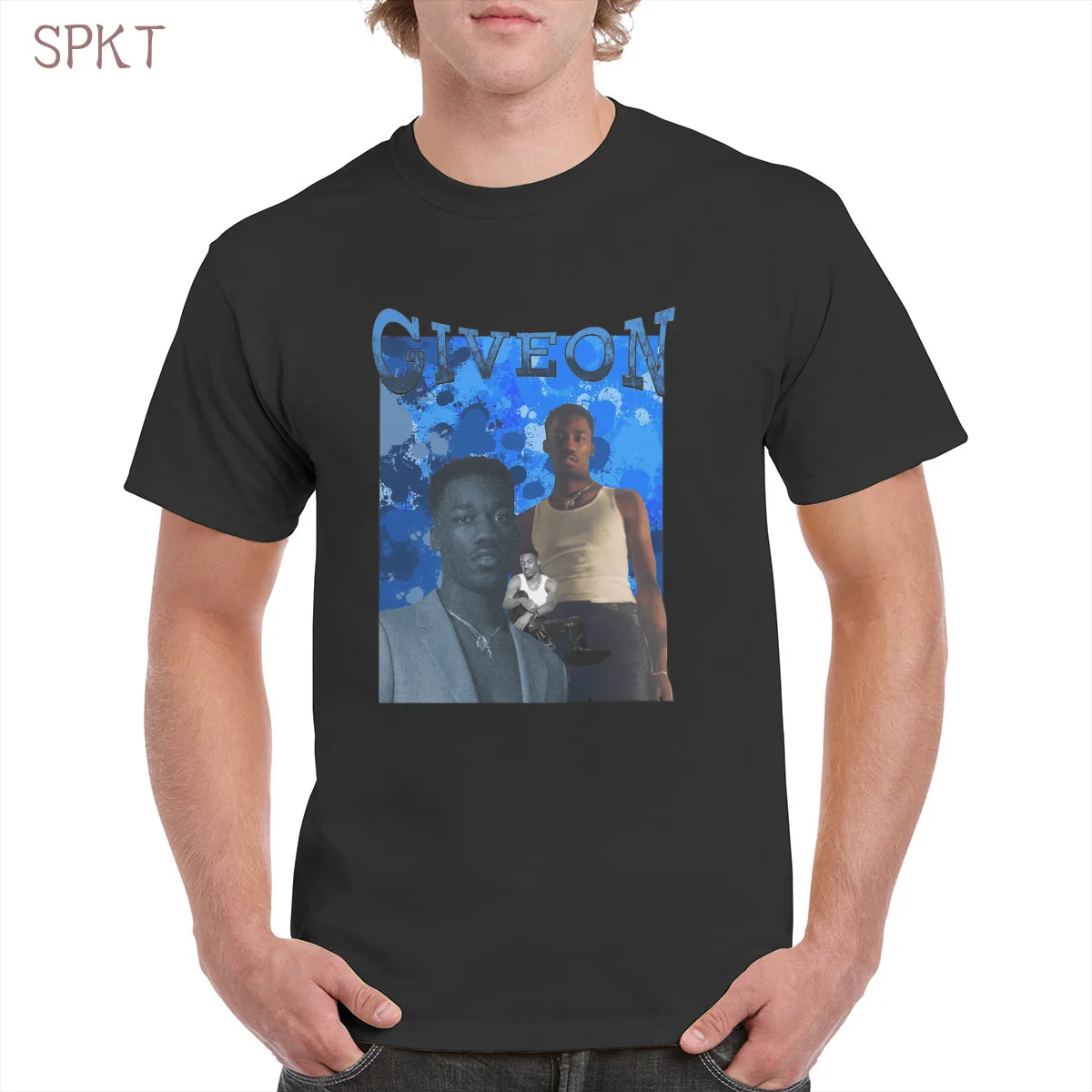 

Giveon Dezmann Evans Singer Handsome t shirt Top Soft Oversized Cotton Tee Female/Man T-Shirt Letters Aesthetics