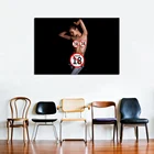 Плакаты на холсте, с изображением девушки, для украшения гостиной