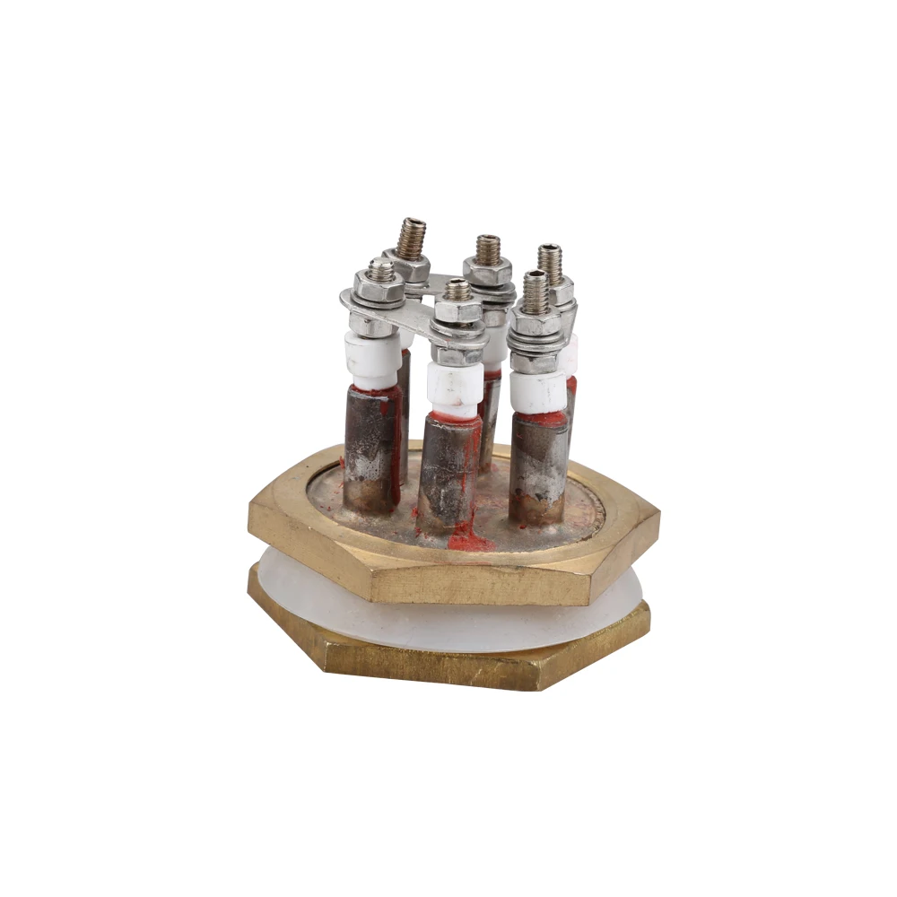 

Isuotuo Electric Heating Element for Water Boiler Heater, 2 Inch/DN40 380V Immersion Water Tubular Heating Element, 6KW Heater