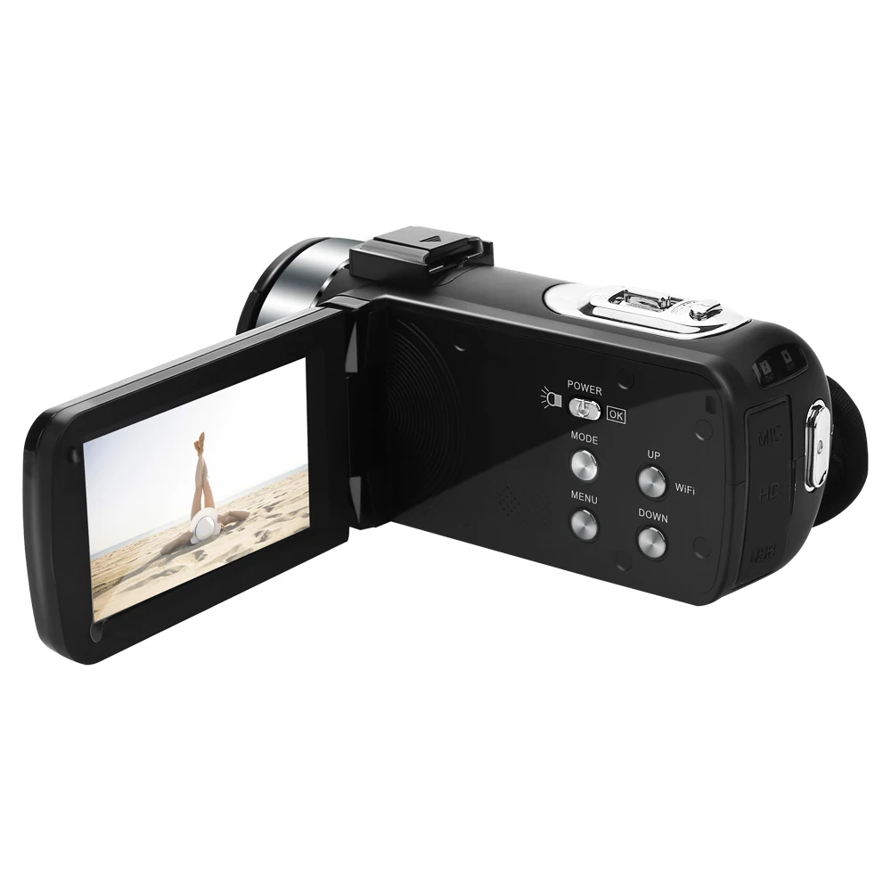 Cewaal WIFI Digital Camera Portable Night Vision Digital Camcorder HDMI 4K Photo Professional DSLR 2.7K Video Camera 16X
