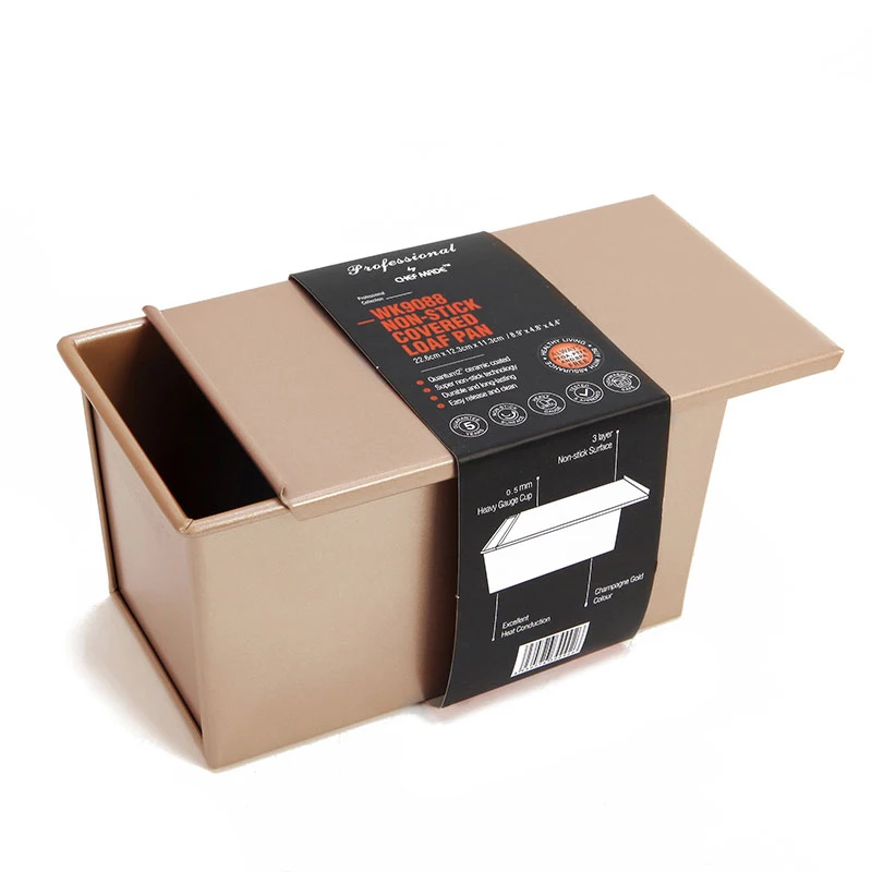 Квадратная форма для выпечки из нержавеющей стали прямоугольная винтажная