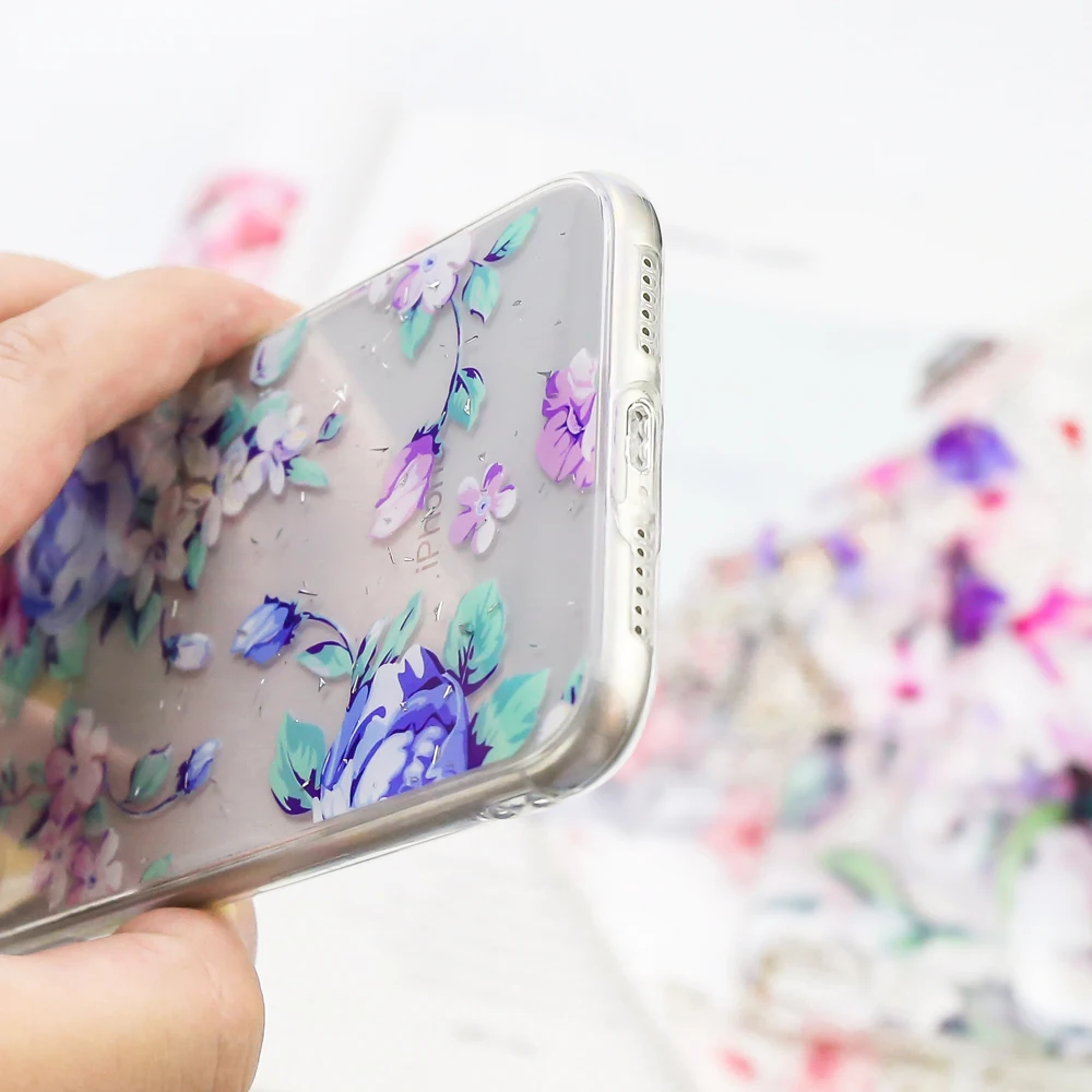 Чехол для iPhone XR роскошный с ремешком цветочным узором блестящий чехол X XS Max 7 Plus 8 6