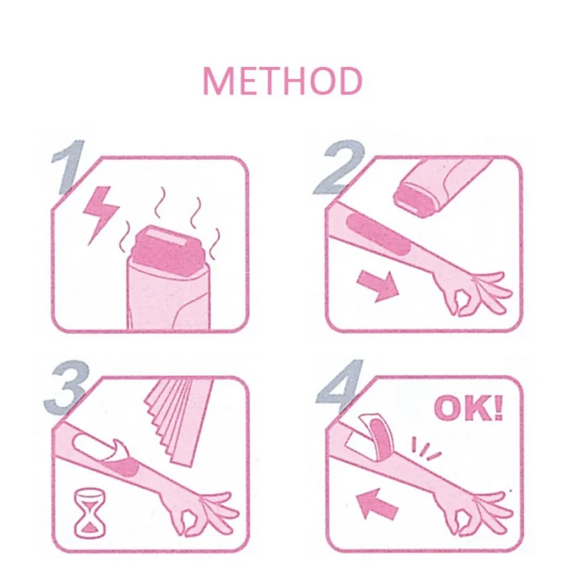 3 в 1 воск для депиляции влажные восковые полоски удаления волос с эпилятором