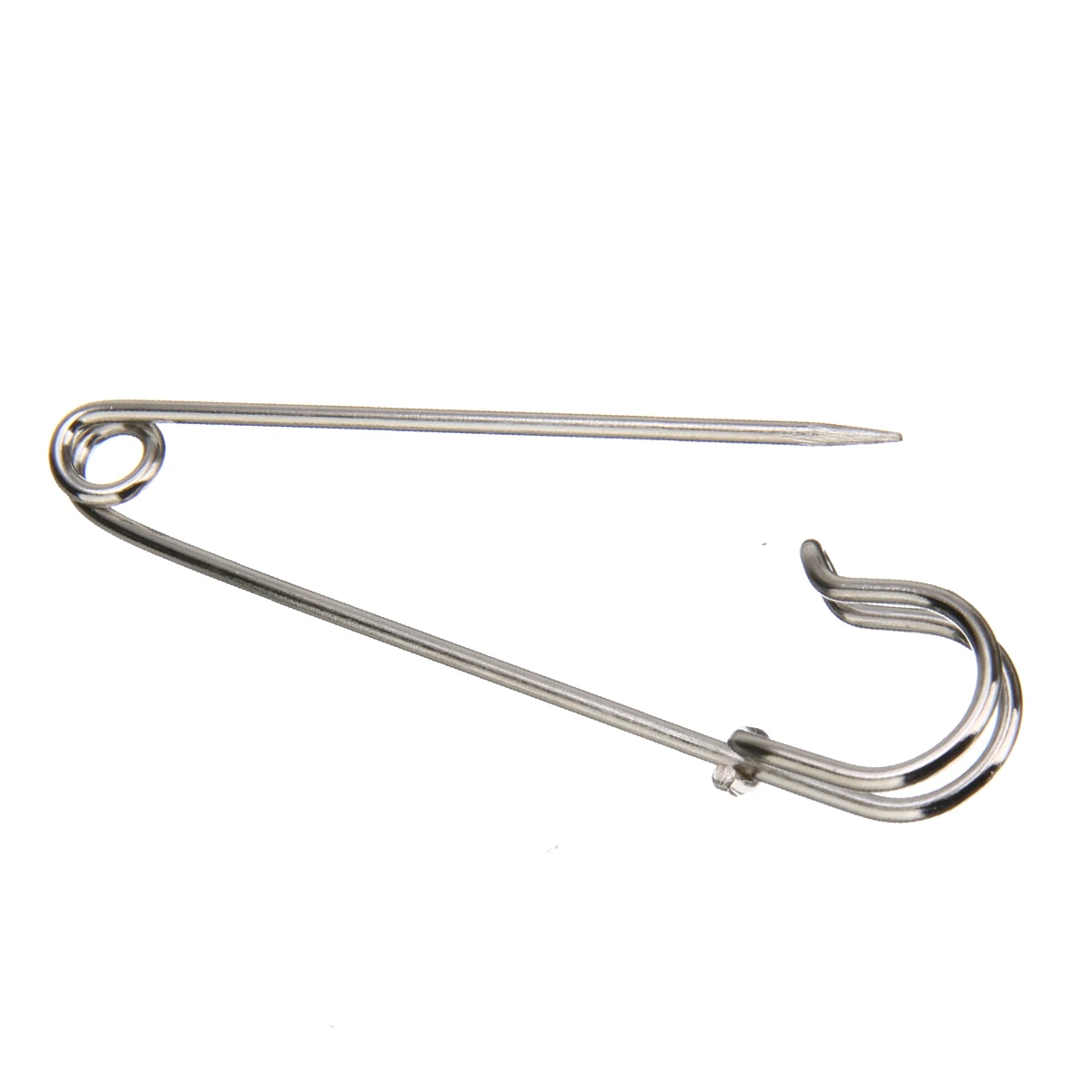 

12pcs/Set New Large Heavy Duty Stainless Steel Big Jumbo Safety Pin Blanket Crafting 70mm Length Stainless Steel Safety Pin