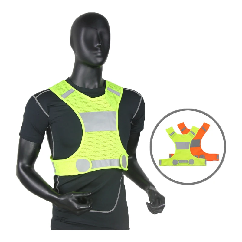 Светоотражающий Жилет высокой видимости унисекс уличные безопасные жилеты