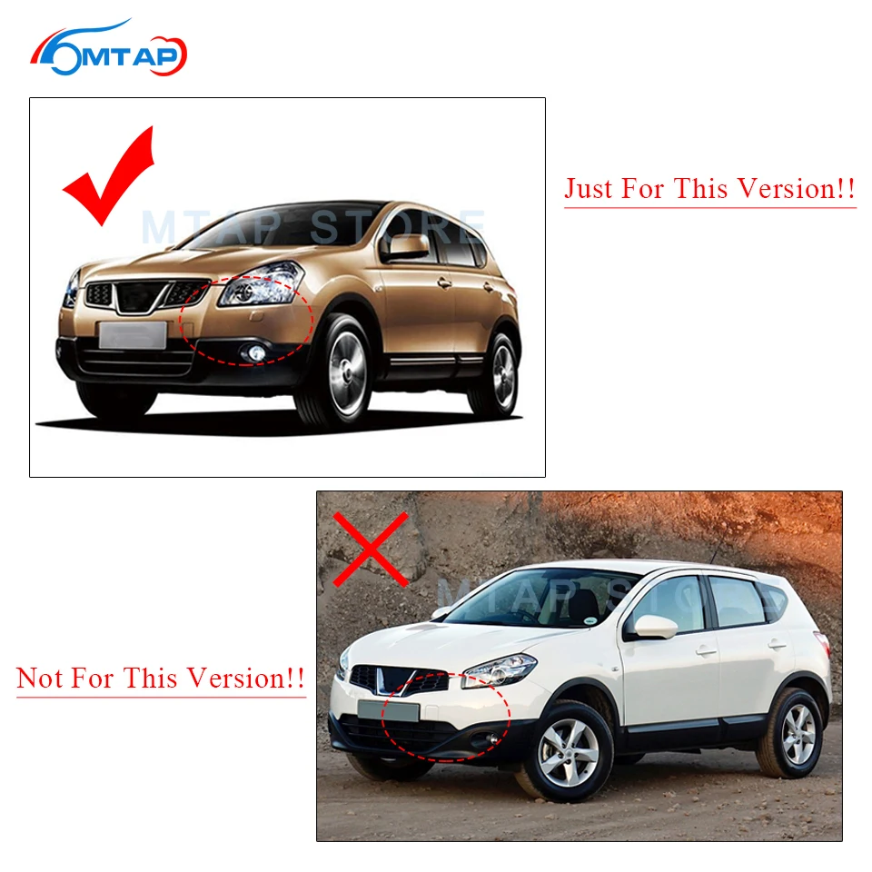 Передний бампер MTAP буксировочный крюк накладка Крышка для Nissan J10 Qashqai Dualis 2008-2015