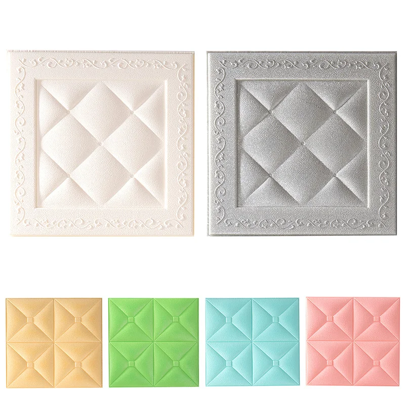 Декоративные обои 3D стерео Наклейка на стену Противоударная мягкая