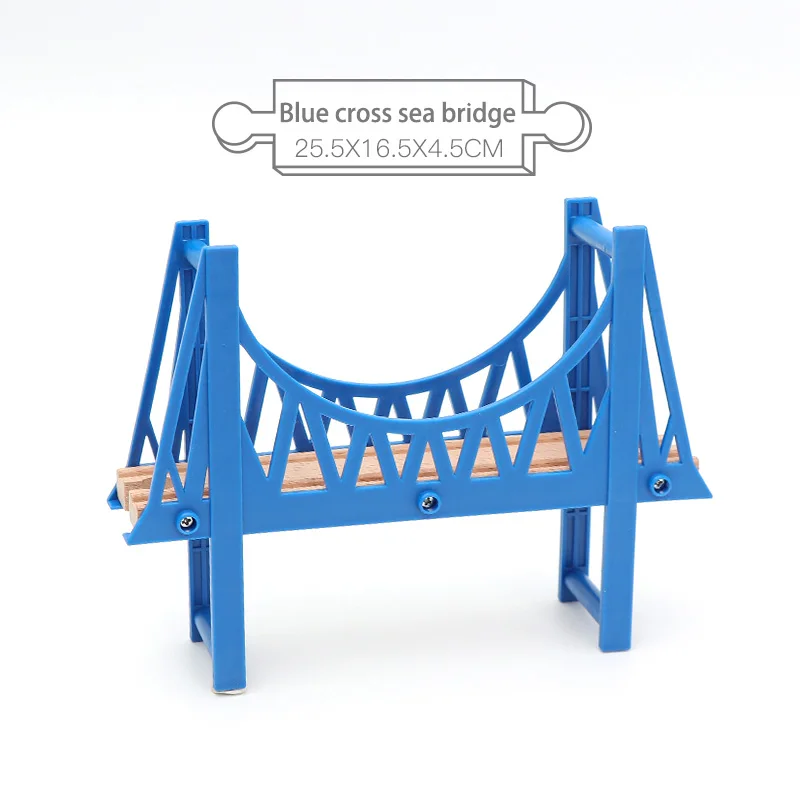 Деревянный шлейф из бука железная дорога мост туннели аксессуары подходят для Brio