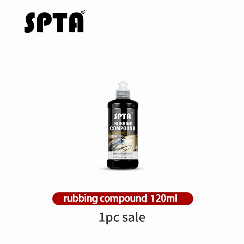 120ml Rubbing Compou SPTA 120 мл/500 мл Полировочная паста, автоматическое удаление царапин краски, абразивное натирание, соединение, полировка автомобиля, остекление, решетка, паста - Цвет: 120ml Rubbing Compou