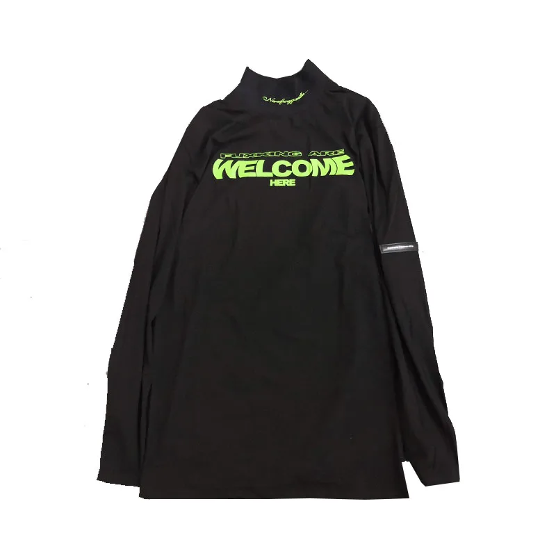 Хлопковая футболка женская с длинным рукавом Женские топы Футболка Весна Осень