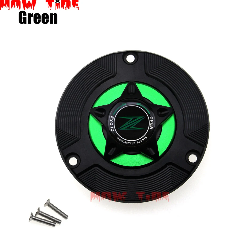 

Gas Fuel Tank Cap Cover for KAWASAKI EX250R NINJA 250R 300 Z250 Z300 2008 - 2017 Motorcycle Accessories CNC Aluminum Black