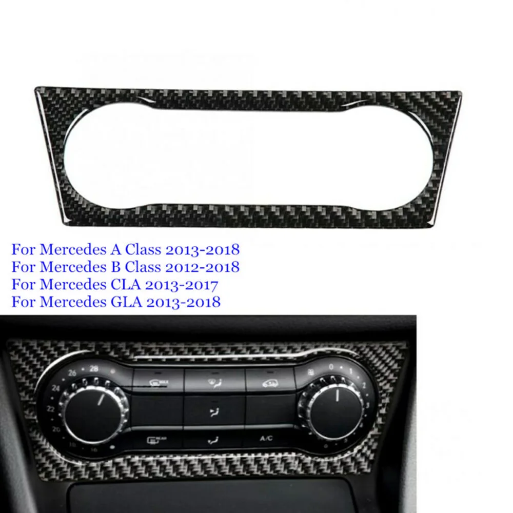 

For Mercedes Benz GLA CLA A Class Air Conditioning Panel Trim Black Car High temperature resistanct