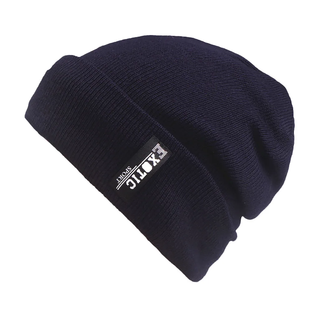 Новинка 2019 уличная теплая вязаная крючком зимняя мешковатая разноцветная шапка