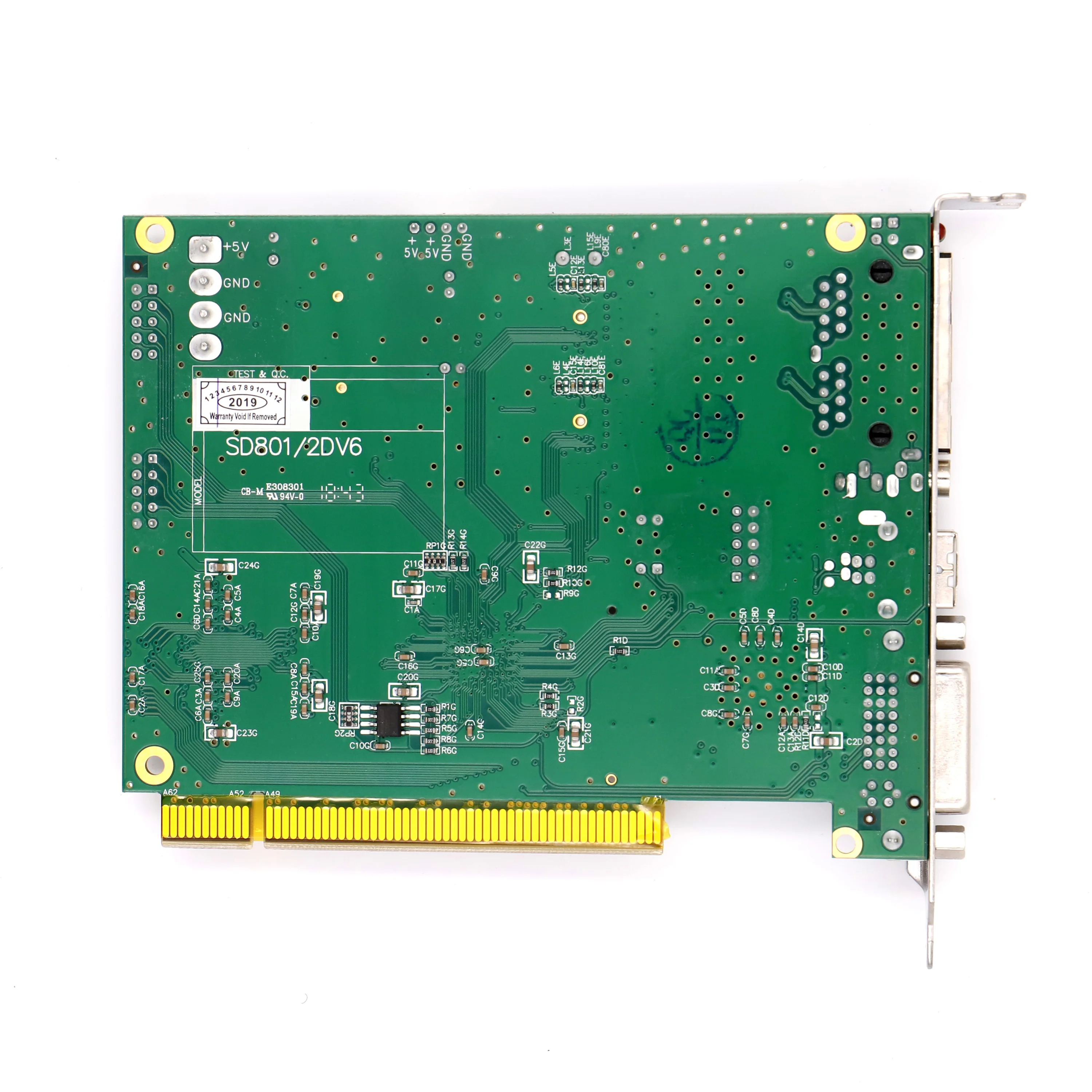 LINSN TS802D светодиодный дисплей экран отправляющая карта TS802 TS801 используемая с