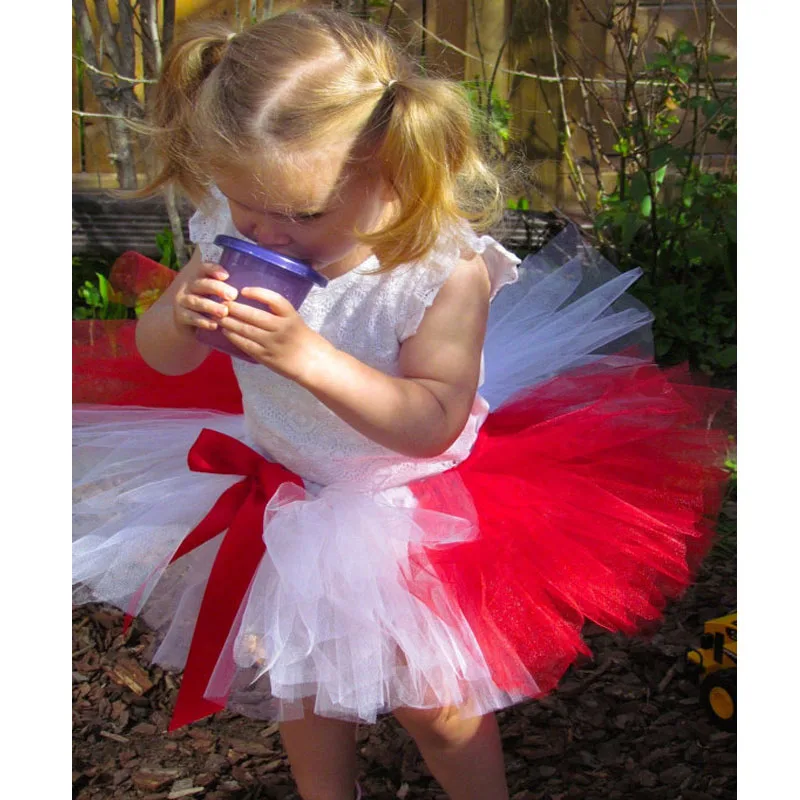 Детские юбки пачки юбка американка для дня рождения новорожденных девочек Милая