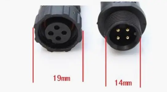 Дискретного типа IP67 IP68 8 контактов P водонепроницаемый разъем Электрический
