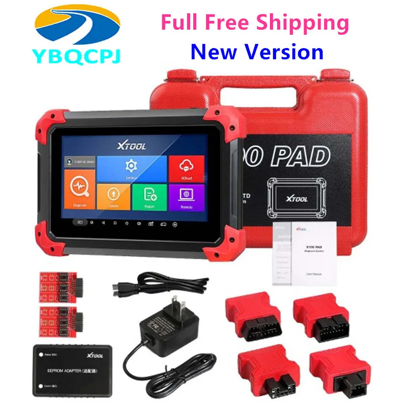 Программатор ключей XTOOL X100 PAD с регулировкой калибровки и другими специальными