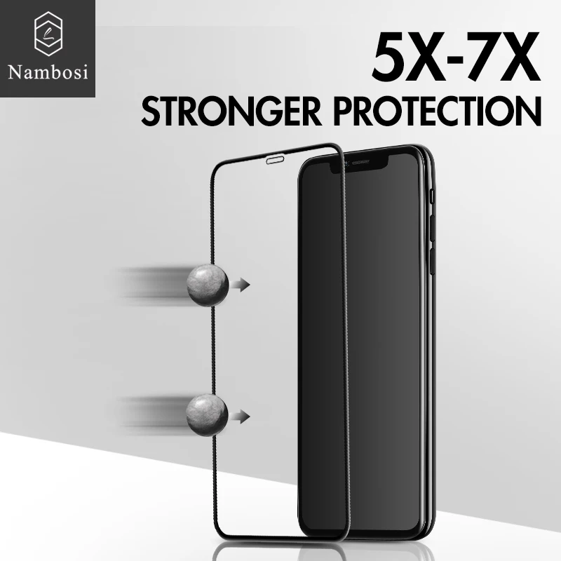 Nambosi защита изогнутого экрана для iPhone 11 11 Pro 11 Pro Max закаленное стекло для iPhone 11 11 Pro 11 Pro Max стекло полное покрытие