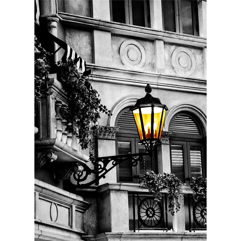 

Nordic Modern Minimalist Abstract Black and White Palace Combination Customizable Living Room Poster Decoration Painting Core