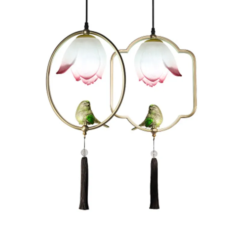 

Modern Room Bird Lamp Classic Personalities Balcony Aisle Corridors Light Fixtures Restaurant Parlor Study Cafe Pendant Lights